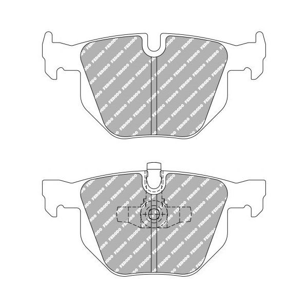Pastillas de Freno Ferodo DS2500 Trasera BMW E91 / E92 / E93Array