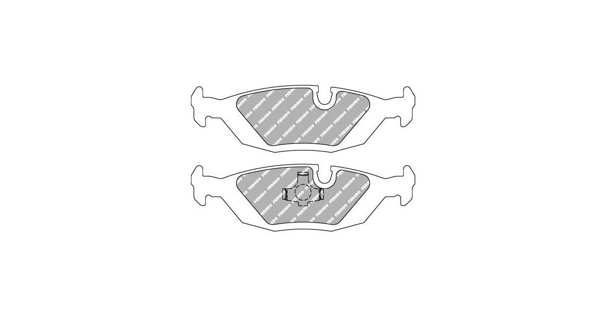 Pastillas de Frenos Ferodo DS3000 Trasera BMW E30