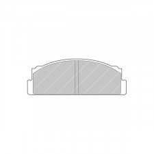 Pastillas de Freno Ferodo DS2500 Delantero Fiat 127 / Autobianchi A 112 Abarth