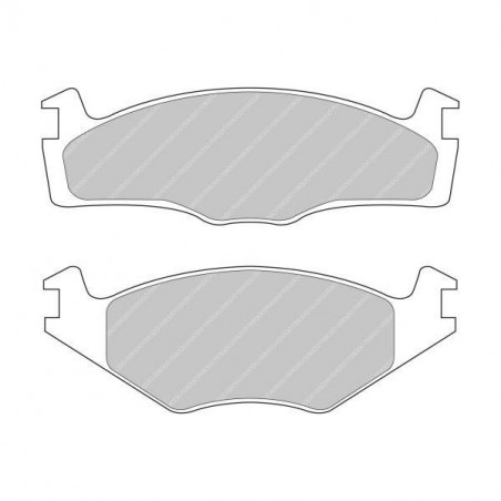 Pastillas de Frenos Ferodo DS3000 Delante Volkswagen Golf 2 GTI 16S