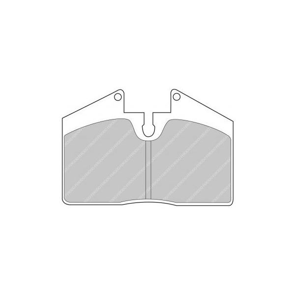 Pastilhas de travão traseiras Ferodo DS2500 Porsche 944 / 968Array