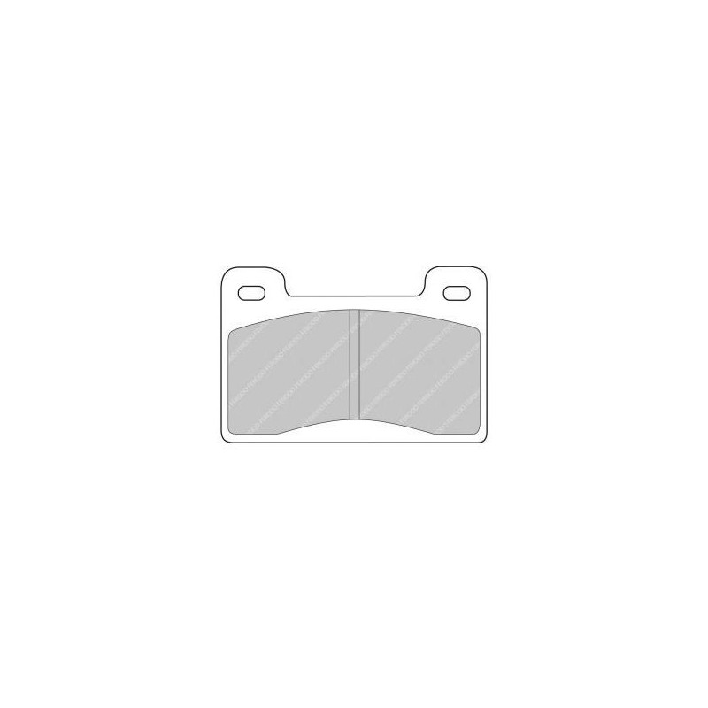 Pastilhas de travão Ferodo DS2500 Frente Skoda 135 1.3Array