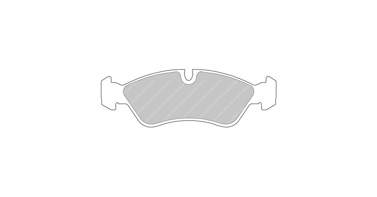 Pastillas de Frenos Ferodo DS3000 Delante Opel Kadett / Astra GSI 16S