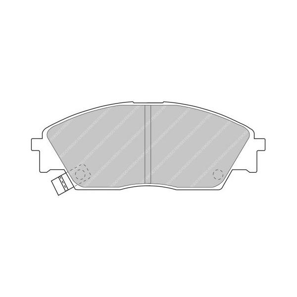 Pastillas de Frenos Ferodo DS2500 Delantero Honda Civic VtecArray