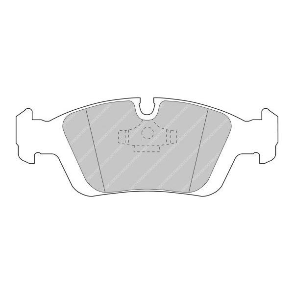 Pastilhas de travão Ferodo DS1.11 Frente BMW E36 / E46Array