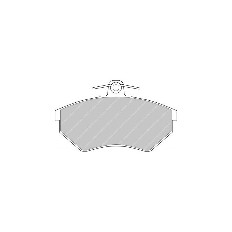 Pastilhas de travão Ferodo DS3000 Dianteiras Volkswagen Golf2 G60 / 3 VR6 / 16SArray