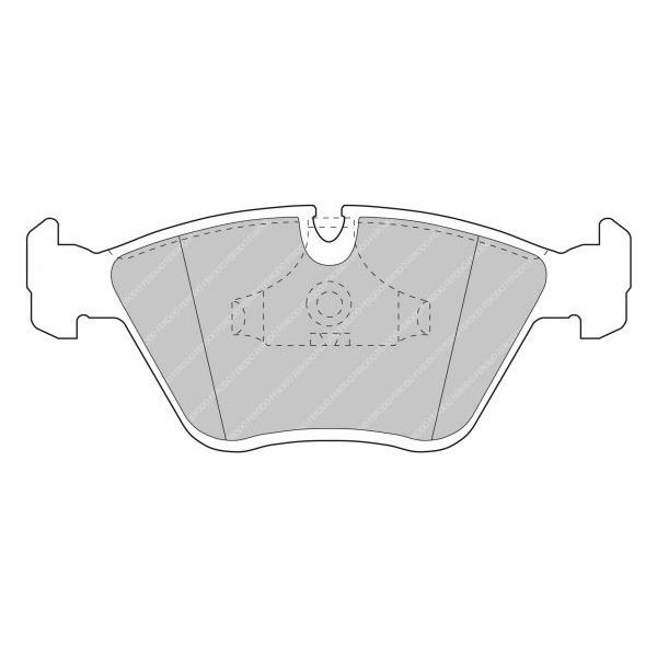 Pastillas de Freno Ferodo DS2500 Delanteras BMW E36 M3 / Z3 / E34Array