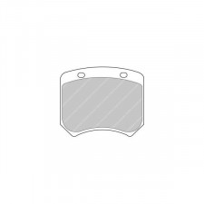 Pastillas de Freno Ferodo DS2500 Pinza AP Racing Tipo CP2399 / Delantero Mini Rueda 10