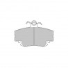 Pastillas de freno Ferodo DS2500 delantero Citroën ZX 1.1 03.91 - 06.92 pinza LUCAS/TRW