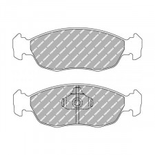 Pastilhas de travão Ferodo DS3000 frente Citroën Saxo 1.6 02.96 - 04.02 pinça ATE