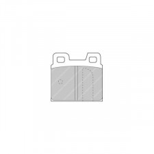 Pastillas de Freno Ferodo DS2500 Trasera Alfa Romeo Alfetta GTV 6 1975