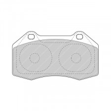 Pastillas de Frenos Ferodo DS Rendimiento Delante Renault Clio 3 RS / Megane 2 RS