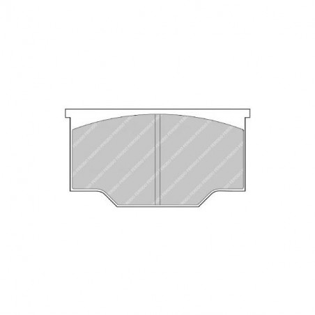 Pastillas de Frenos Ferodo DS3000 Pinza Lucas