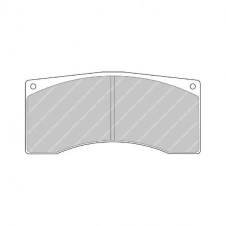 Pastillas de freno Ferodo DS3000 delantero para Citroën DS3 1.6 THP 155 01/13 -  pinza Alcon