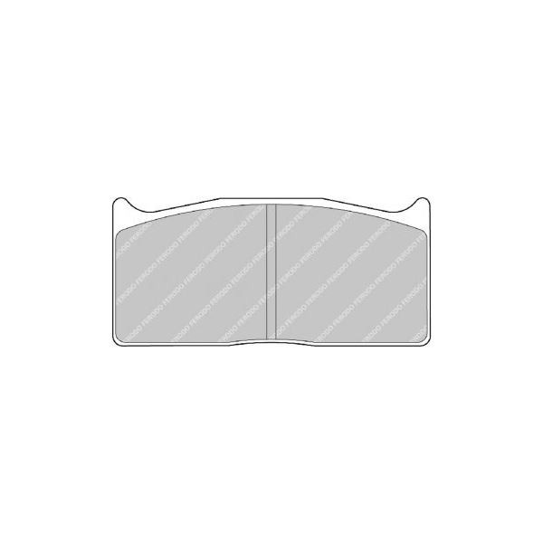 Pastilhas de travão Ferodo DS3000 Brembo CaliperArray