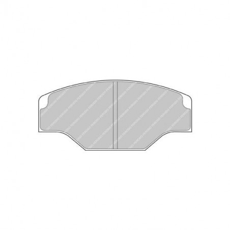 Pastillas de Freno Ferodo DS2500 Pinza AP Racing CP3228 / CP3344 / CP2361