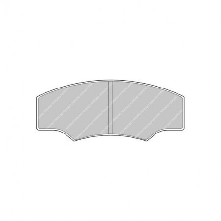 Pastillas de Freno Ferodo DS2500 Pinza AP Racing CP2340D43