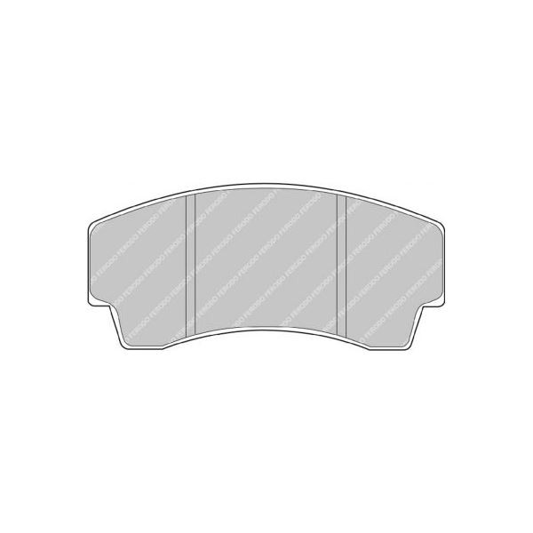 Pastilhas de travão Ferodo DS2500 Pinça AP Racing CP5100 / CP3344Array