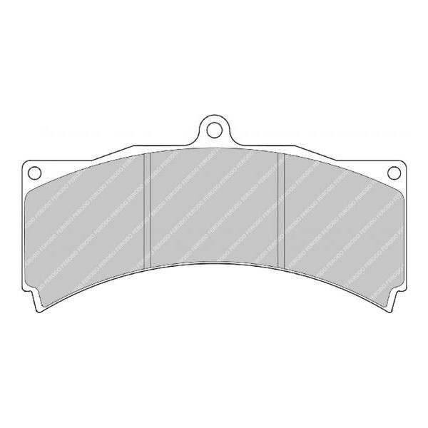 Pastilhas de travão Ferodo DS3000 AP Racing Caliper CP3894D46Array