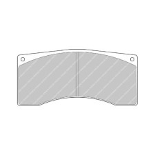 Pastilhas de travão Ferodo DS2500 Brembo 204548