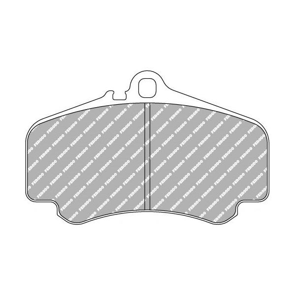 Pastilhas de travão Ferodo DS2500 Dianteiras Porsche Carrera 2 / Carrera 4 / GT3 Depois de 1997Array