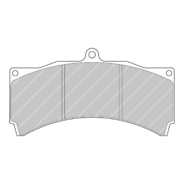 Pastillas de Freno Ferodo DS2500 Pinza CP5555 6PistonesArray