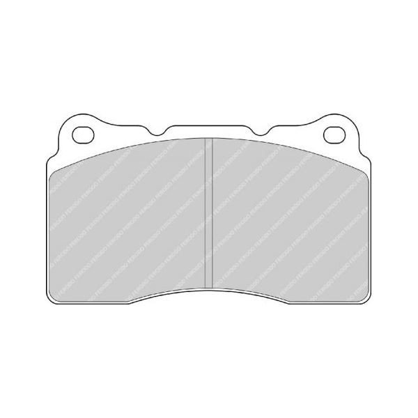 Pastilhas de travão Ferodo DS3000 Dianteiras Subaru WRX/STI 02+Array