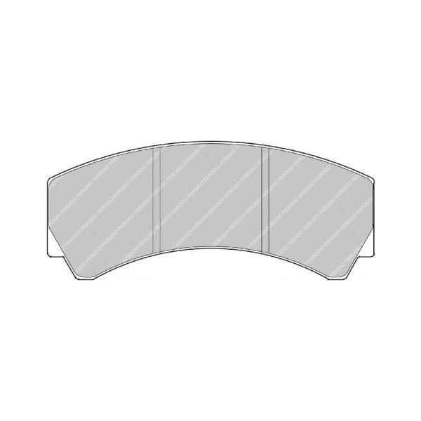 Pastillas de Frenos Ferodo DS3000 Pinza AP Racing CP2279D42Array