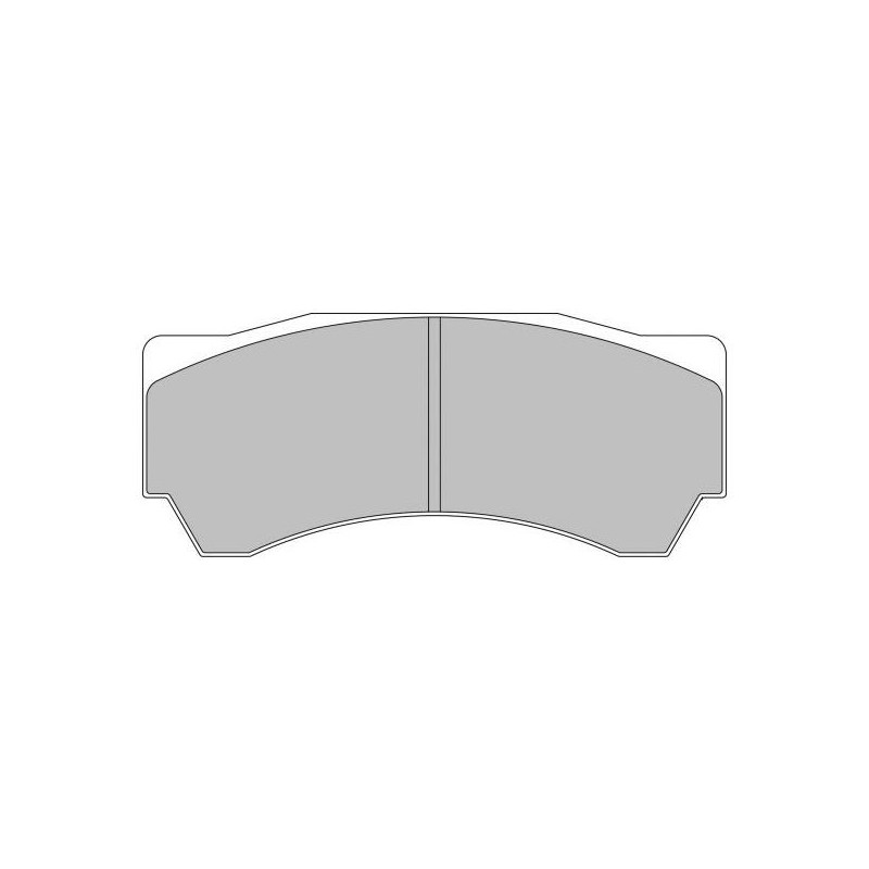 Pastilhas de travão Ferodo DS3000 Caliper Alcon PNF4497x607Array