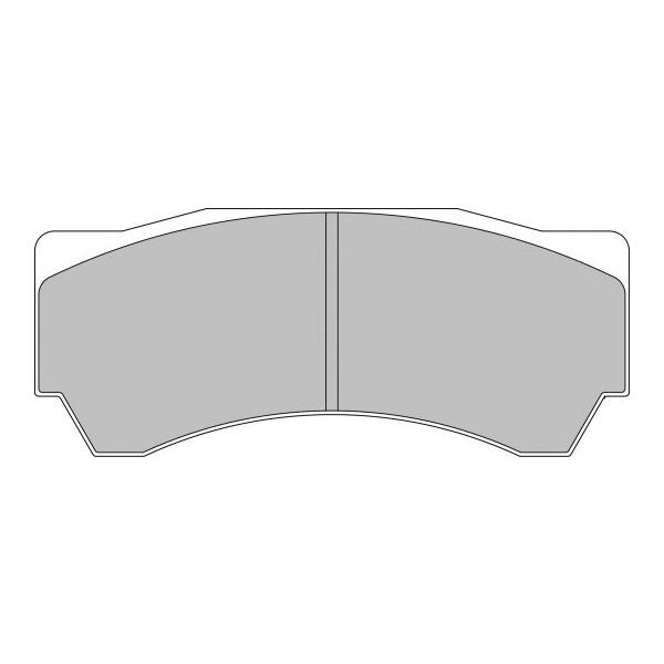 Pastillas de Frenos Ferodo DS3000 Pinza Alcon PNF4497x607Array