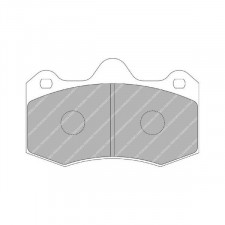 Pastilhas de travão Ferodo DS3000 Caliper dianteira Renault Clio V6 AP Assembly