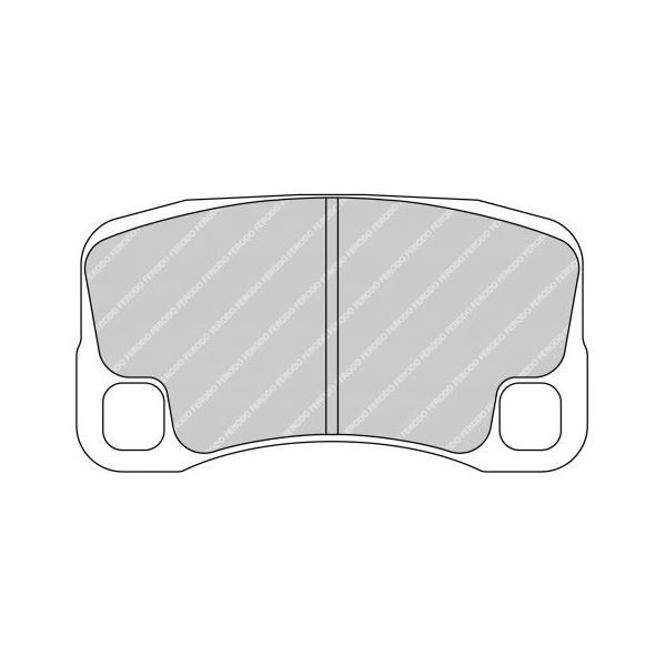 Pastillas de Freno Ferodo DS2500 Pinza ATE Porsche 997Array