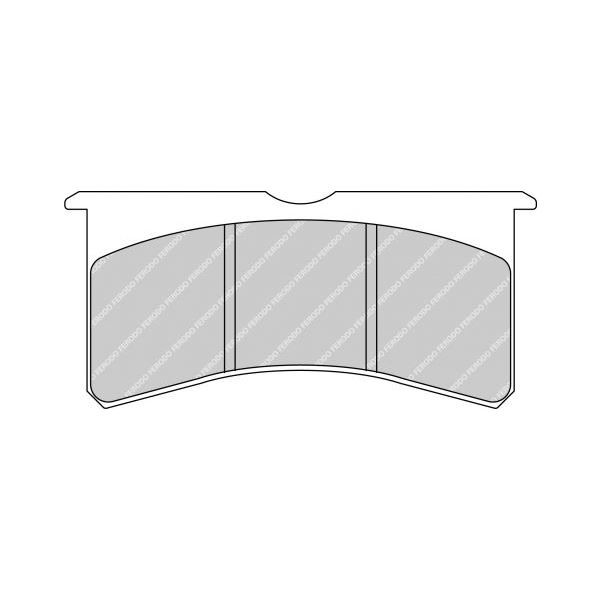Pastilhas de travão Ferodo DS3000 AP Racing Caliper CP8350Array