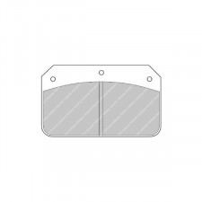 Pastilhas de travão Ferodo DS2500 Wilwood Dynalite