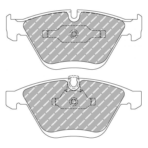 Pastilhas de travão Ferodo DS3000 Dianteiras BMW E60 / E61 / E63 / E64 / E65Array