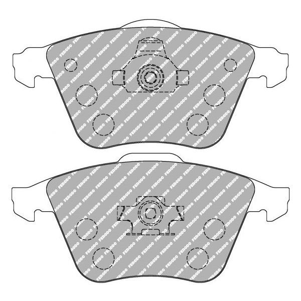 Pastillas de Freno Ferodo DS2500 Delantero Ford Focus ST Después de 2005 / VolvoArray