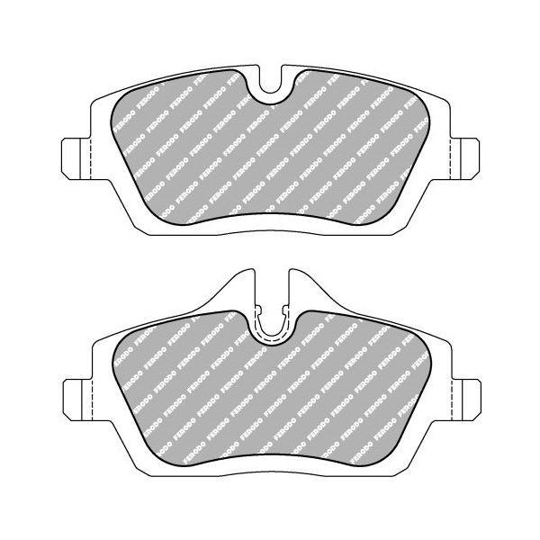 Pastilhas de travão Ferodo DS2500 Frente BMW 1 E87 / MiniArray