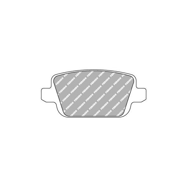 Pastillas de Frenos Ferodo Trasera DS2500 Ford / VolvoArray