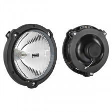 Ótica de "longo alcance" para grelha extra-plana de 122 mm