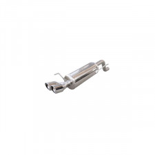 Terminal Inox Inox Car Fiat Punto Evo 1.4 Turbo Después 2010 2x80mmXRace