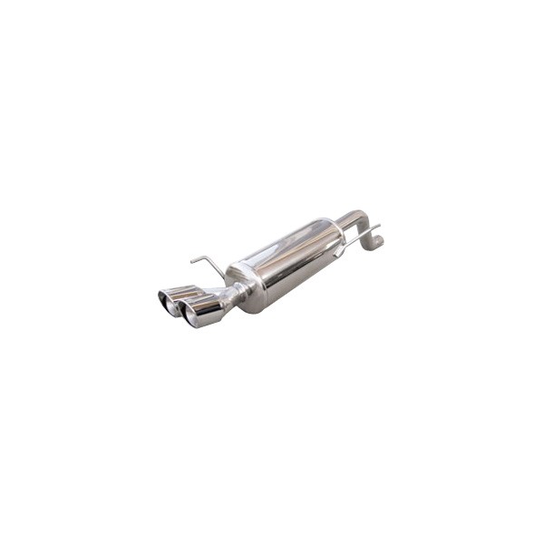 Terminal Inox Inox Car Fiat Punto Evo 1.4 Turbo Después 2010 2x80mmXRaceArray