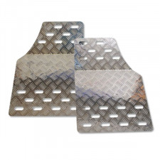 Suelo aluminio piloto + copiloto universal GT2i Race & Safety