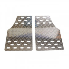 Suelo aluminio piloto + copiloto universal GT2i Race & Safety