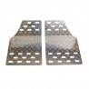 Suelo aluminio piloto + copiloto universal GT2i Race & Safety