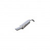 Terminale Inox Inoxcar 207 1.6 HDi Después 2006 110 1x120 / 80mm