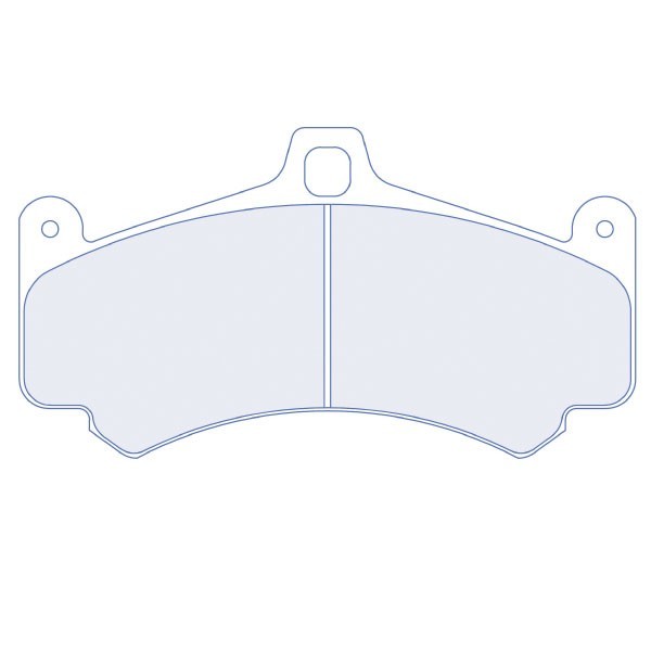 Pastilha de travão de carbono Lorenés RC6 Antes do Porsche 997 GT3Array