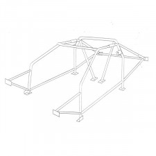 Arco de Seguridad Sparco Ford Escort RS 2000 1991-1996