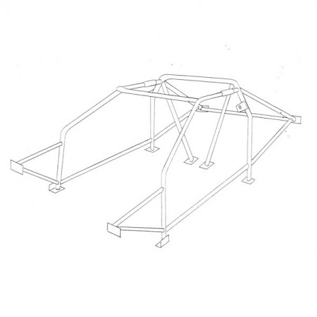 Arco de Seguridad Sparco Ford Escort RS 2000 1991-1996