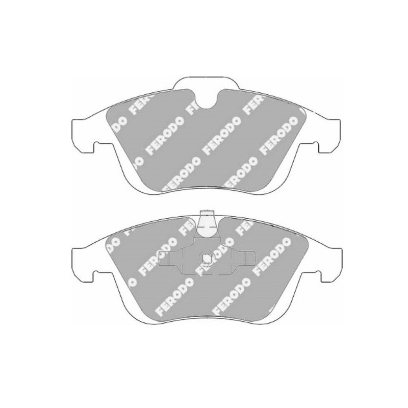 Pastilha de travão Ferodo DS2500 Frente Renault Clio 4 1.6 TS / Laguna 3Array