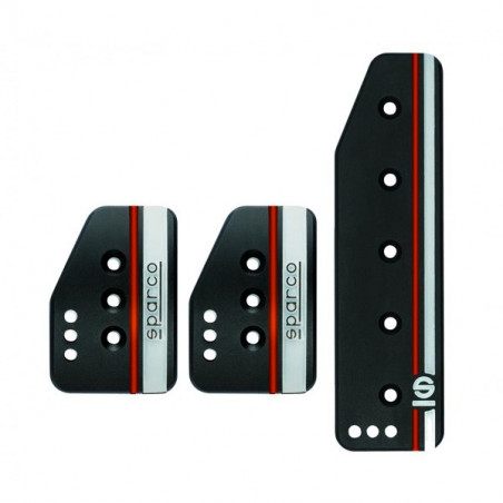 Kit 3 Pedales Sparco SETTANTA Negros BMW Pedal